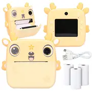 Extralink Set  Thermal Printer Epp-006 Yellow Paper 3 Rolls fawn Ex.21328 5907207221328 Spc-Am-Oth-15591