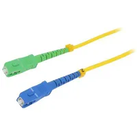 Fiber patch cord Sc/Apc,Sc/Upc 1M Optical fiber 9/125Um Lszh  Qoltec-54289 54289