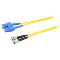 Fiber patch cord Sc/Upc,St/Upc 3M Optical fiber 9/125Um Lszh  Qoltec-54061 54061