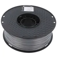 Filament Abs 1.75Mm silver 225245C 1Kg  3Dp-Abs1.75-01-S