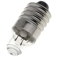 Filament lamp standard E10 2.2Vdc 250Ma Bulb lens 0.55W  Lamp-Es/2.2/250 Lamp Es/2.2/250