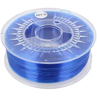 Filament Pet-G Ø 1.75Mm blue,half-transparent 220250C 1Kg  Dev-Petg-1.75-Sblt Petg 1,75 Super Blue Transparent