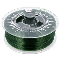 Filament Pet-G Ø 1.75Mm green Transparent 220250C 1Kg  Dev-Petg-1.75-Gt Petg 1,75 Green