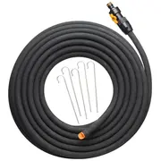 Fiskars 1025935 garden hose 15 m Above ground Rubber Black  6411501510631 Wlononwcrdn06