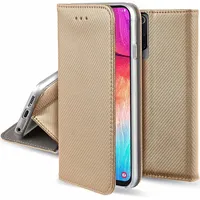 Fusion Magnet Book case grāmatveida maks Samsung A156 Galaxy A15 5G zeltains  4752243046203 Fsn-Mgt-A156-Go