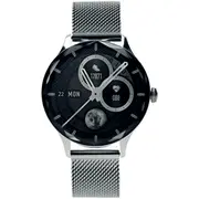 Garett Smartwatch Viva Silver steel Viedpulkstenis Amoled / Ip67 Find your phone Music playback control  VivaSvrStl 5904238486122