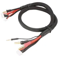 Gens Ace 2S/ 4S Charge Cable 4Mm  5Mm Bullet With 4.0Mm Connector 065500