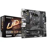 Pagrindinė plokštė Gigabyte B550M Ds3H Ac Am4 mATX Ddr4 Wifi 5 Pcie 4.0  B550Mds3Hac1.5 4719331810962