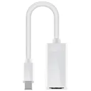 Goobay  Mini Displayport/Hdmi adapter cable 1.1 51729 White Displayport male Hdmi female Type A 4040849517297