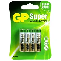 Gp Batteries Super Alkaline B13118 Single-Use battery Aaa  24A-U8 4891199021923 Wlononwcrbmsc
