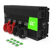 Green Cell Inv15 power adapter/inverter Auto 3000 W Black  5903317224945 Wlononwcraxwc