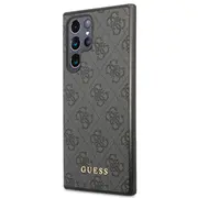 Guess 4G Case Aizsargapvalks priekš Samsung Galaxy S24 Ultra / melns  Guhcs24Lg4Gfgr 3666339241650