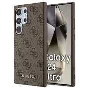 Guess Guhcs24Lg4Gfbr Aizmugurējais Apvalks priekš Samsung Galaxy S24 Ultra  3666339259136