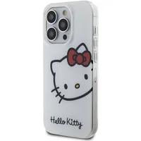 Hello Kitty Iml Head Logo Case for  iPhone 15 Pro White Hkhcp15Lhckhst 3666339184278