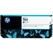 Hp 764 300Ml Cyan Ink Cartridge Dj T3500  C1Q13A 887758703656