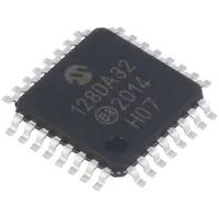 Ic Avr microcontroller Tqfp32 1.85.5Vdc Cmp 3 Avr128 Avr-Da  Avr128Da32-E/Pt