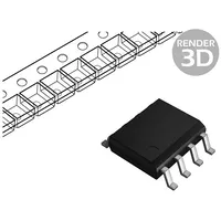Ic operational amplifier 0.7Mhz Ch 2 So8 1.516Vdc,332Vdc  Lm358Adr