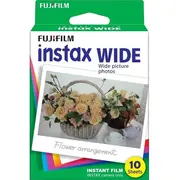 Instax Wide 10 /Pk photos  Fujifilm 10/Pk 4547410546699 Epfujpfwide0001