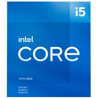 Intel i5-11400, 2.6 Ghz, Lga1200, Processor threads 12, Packing Retail, cores 6, Component for Desktop  Cpinlz511400000 5032037214902 Bx8070811400