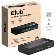 Video Splitter Hdmi 4Port/4K 120Hz Csv-1385 Club3D  8719214473198