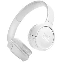 Jbl Tune 520Bt wireless on-ear Bluetooth 5.3 headphones - white  Jblt520Btwht 6925281963667