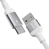 Joyroom Usb cable - C 3A for fast charging and data transfer A10 Series 1.2 m white S-Uc027A10 S-Uc027A10W  1.2M Cw 6956116718862 044753