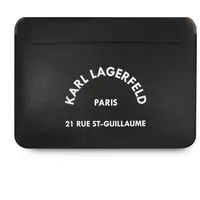 Karl Lagerfeld Leather  Rsg Logo Sleeve Case for Macbook Air Pro Klcs133Rsgsfbk 3700740502280