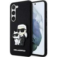 Karl Lagerfeld Pu Saffiano and Choupette Nft Case for Samsung Galaxy S23 Black  Klhcs23Msankcpk 3666339114732