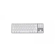 Keyboard aluminum Mac Tenkeyless bluetooth Silver  Fk408Bts-Uk 833742006272 Kl-Mats-014