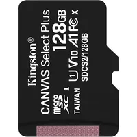 Kingston memory card 128Gb microSDXC Canvas Select Plus cl. 10 Uhs-I 100 Mb s  Sdcs2/128Gbsp 0740617299076