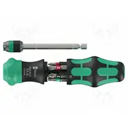 Screwdriver universal-set with ratchet Kraftform Kompakt 20  Wera.05051513001 05051513001