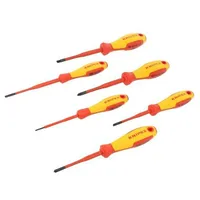 Kit screwdrivers insulated 1Kvac 6Pcs.  Knp.002012V05 00 20 12 V05
