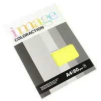 Krāsains papīrs Image C.a4/50Lap.80G/M2 neona dzeltena krāsa  Dc6198