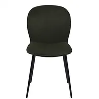 Krēsls Evelyn 43X58.5Xh82Cm melns/olīvu zaļš  556012 5713941130068 0000087552
