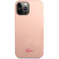 Lacoste Liquid Silicone Glossy Printing Logo Case for iPhone 13 Pro Pink  Lchcp13Lsi 3666339037352