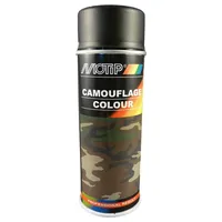 Lakas aerosols Camouflage Ral 9021 Black 400Ml, Motip  04206Motip 8711347196937