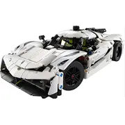 Lego Technic 42184 Biały hipersamochód Koenigsegg Jesko Absolut  5702017599106 Dzi-Zklo-Lgo-1848