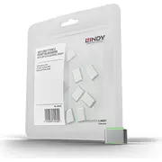 Lindy Usb C Port Blockers, 10Pcs, Green  40438 4002888404389 272628