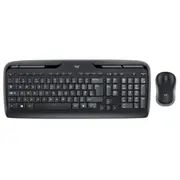 Logitech Mk330 Combo Wireless Keyboard  Mouse, Us Int, Black 920-003989 509920603365