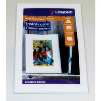 Lomond Photo Inkjet Paper Matte 160 g/m2 10X15, 15 sheets  Instaframe White Window 1409001 460708745616