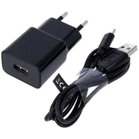 Maxlife Mxtc-01 charger 1X Usb 1A black  microUSB cable Oem001498 5900495757982