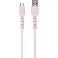 Maxlife Mxuc-04 cable Usb - microUSB 1,0 m 3A pink Oem0100846  5900495875167