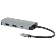 Mobilis 001382 laptop dock/port replicator Wired Usb 3.2 Gen 1 3.1 Type-C Black, Grey  547629 3700992534084 Wlononwcrslbp