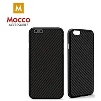 Mocco Carbon Premium Series Back Case Silikona Apvalks Priekš Samsung N950 Galaxy Note 8 Melns  Mc-Carbn-N950-Bk 4752168034293