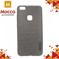 Mocco Cloth Back Case Silikona Apvalks Ar Tekstūru Priekš Samsung G955 Galaxy S8 Plus Pelēks  Mc-Cloth-G955-Gr 4752168014578