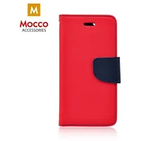Mocco Fancy Book Case Grāmatveida Maks Telefonam Xiaomi Pocophone F1 Sarkans - Zils  Mc-Fn-Xia-Pocof1-Re/Bl 4752168051887