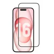 Mocco Full Face / Glue Tempered Glass Aizsargstikls Pilnam Ekrānam Apple iPhone 16 Plus  Mc-Fg-Iph-16Pl-Bk 4752168137819