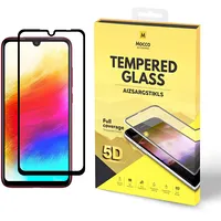 Mocco Full Glue 5D Signature Edition Tempered Glass Aizsargstikls Pilnam Ekrānam Xiaomi Redmi 7 Melns  Mc-5D-Gp-Redmi7-Bk 4752168067819