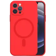 Mocco Magsilicone Soft Back Case Aizmugurējais Silikona Apvalks Priekš Apple iPhone 14 Plus Sarkans  Mo-Magsi-Iph-14Pl-Re 4752168114322