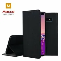 Mocco Smart Magnet Book Case Grāmatveida Maks Telefonam Huawei Y6P Melns  Mc-Mag-Hu-Y6P-Bk 4752168083314